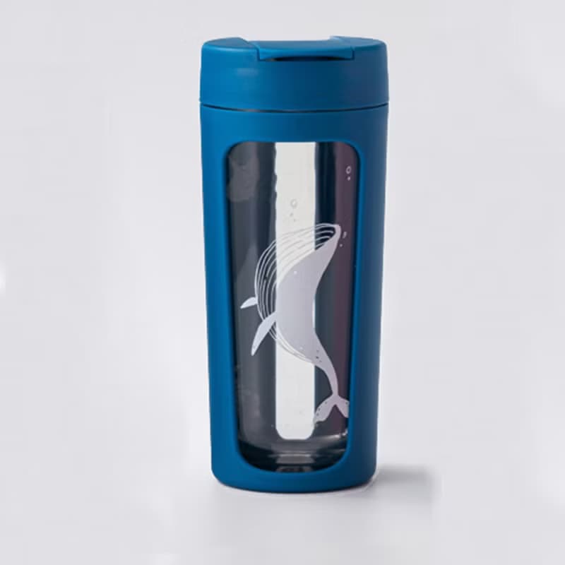 S+  PURE 聯名款海洋純粹杯 | 無墊圈零死角運動水壺 700ml