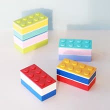 P:BLOCK トリオブロック 2段 弁当箱 480ml 保冷剤 お箸付き 電子レンジ対応 食洗機対応 軽量 職人が仕上げた一品 子供 ギフト 日本製