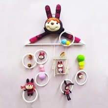 【幸運紫娃】軟雕塑藝術家張紫珊作品－甜蜜食光 襪子創作 掛飾