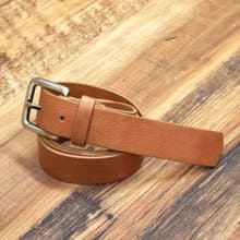 真皮粗皮帶 纖細時尚 牛植鞣革 Fashion Casual leather