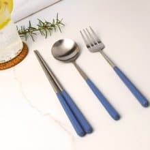 創意六角好筷匙叉餐具組1組入