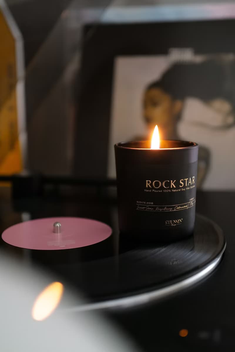 香氛蠟燭- Rock Star搖滾野莓  黑莓雪松