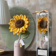 向日葵盆花 Sunflower - 手工針織花