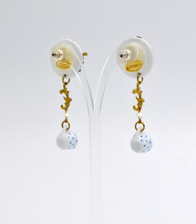 TIMBEE LO 法式甜品陶瓷餐具耳環 杯子 碟子 茶壺 茶杯