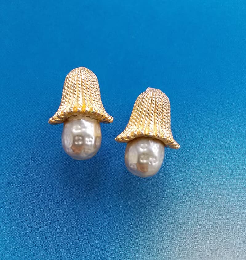 Vintage Jewelry SARAH COV Fashion Parade 夾式耳環