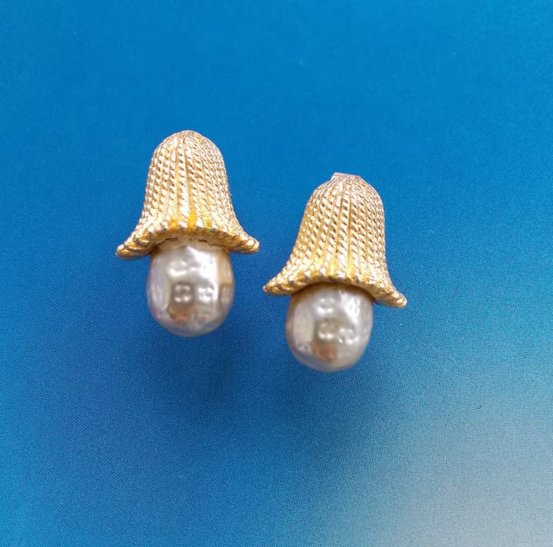 Vintage Jewelry SARAH COV Fashion Parade 夾式耳環
