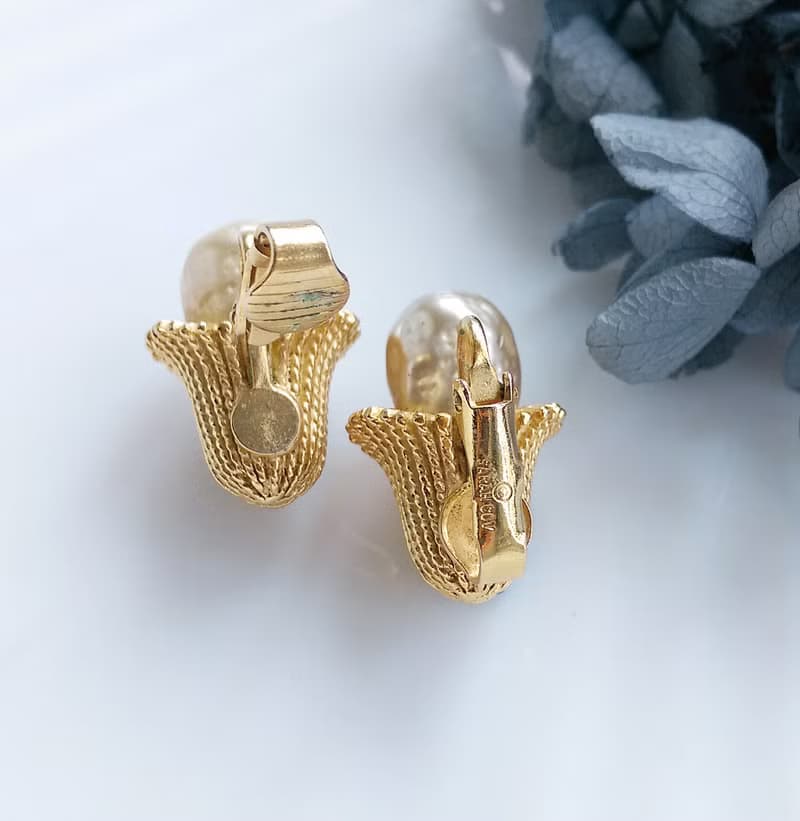 Vintage Jewelry SARAH COV Fashion Parade 夾式耳環