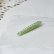 【願‧學業進步】三彩翡翠文昌筆 | 天然A貨翡翠 |  送禮
