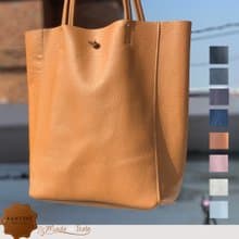 大容量購物包皮革單肩A4包 SHOPPER BAG