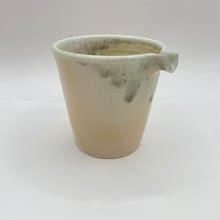 瓷土柴燒金彩茶海
