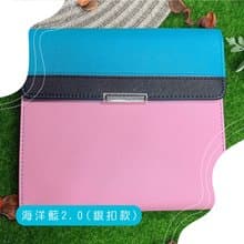撞色PU皮革活頁手帳 / 手拿包造型筆記本 / B5/A5/A6尺寸 / 共4色