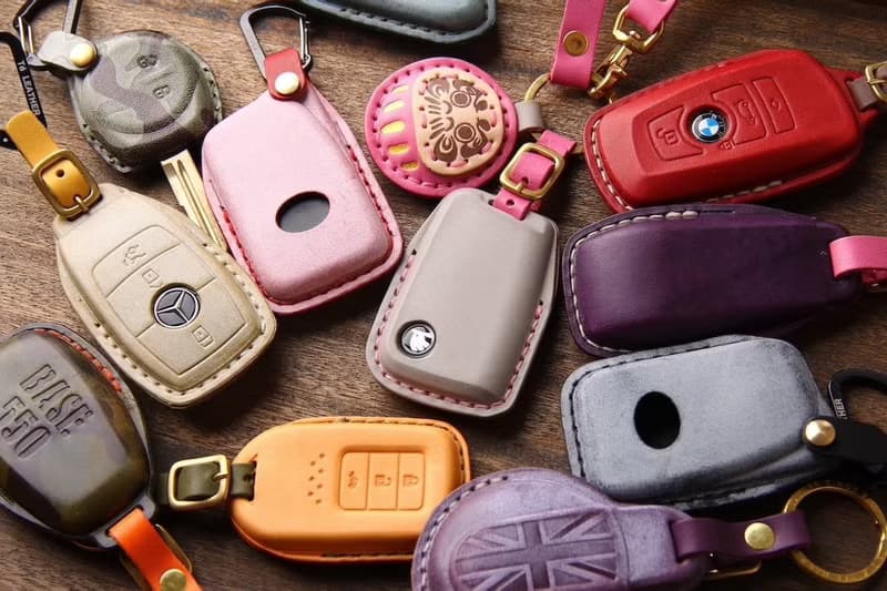 茶皮  SUZUKI 台鈴 SUI 125 機車鑰匙皮套 達摩 福神 富士山