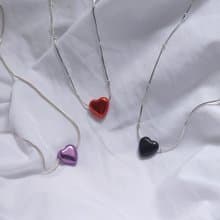 Silver925 Heart Necklace HN 401