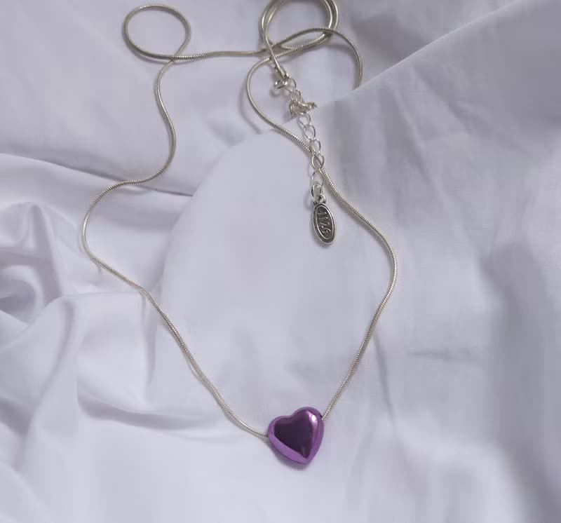 Silver925 Heart Necklace HN 401