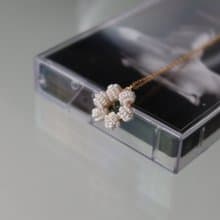 暮光小菊項鍊\美國GF鏈 抗過敏 花飾品 禮物 可愛項鍊