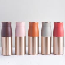 日本 MOMOCONCEPT Lupinus 保溫杯 玫瑰金瓶身 290ml 5 色可選