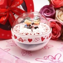 新郎新娘結婚沙漏/結婚伴手禮/情人節紀念禮物/雙喜/雙面-白沙