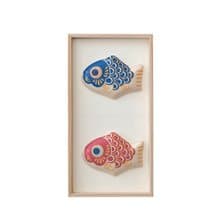 【新年送禮】吉祥雙魚緣起招福和紙掛飾 /小國和紙