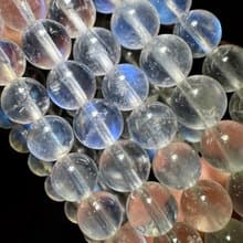 小精品天然藍月光石月亮石6.5m-9mm水晶人緣桃花提升魅力值