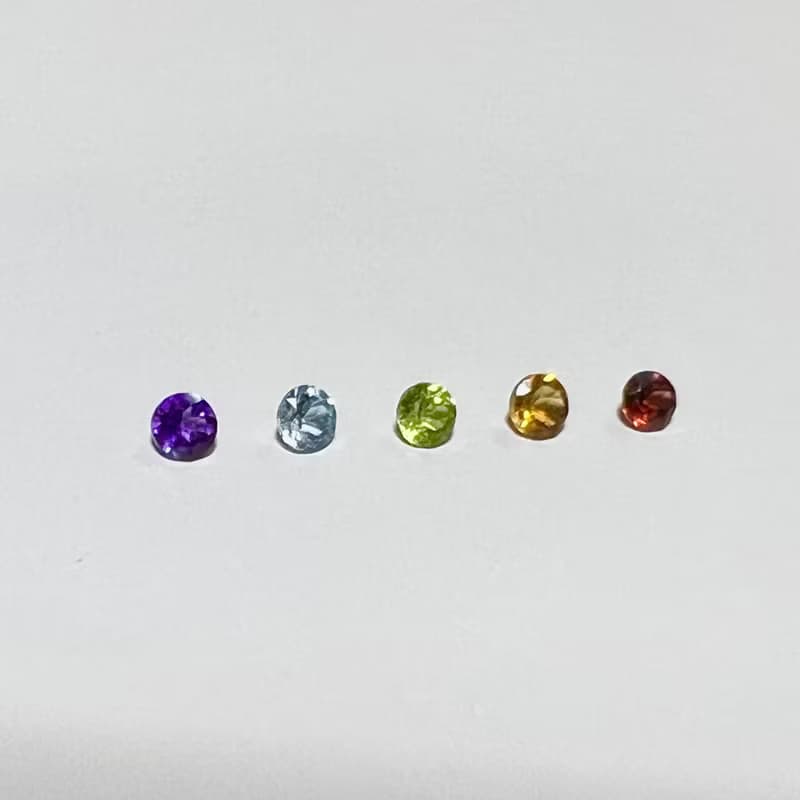 LOVE u RING 彩色寶石 純銀戒