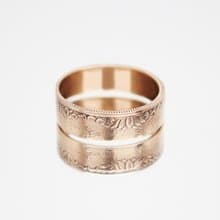 Burma Coin Ring 25 pya 1980 coin rings for men coin rings for women
