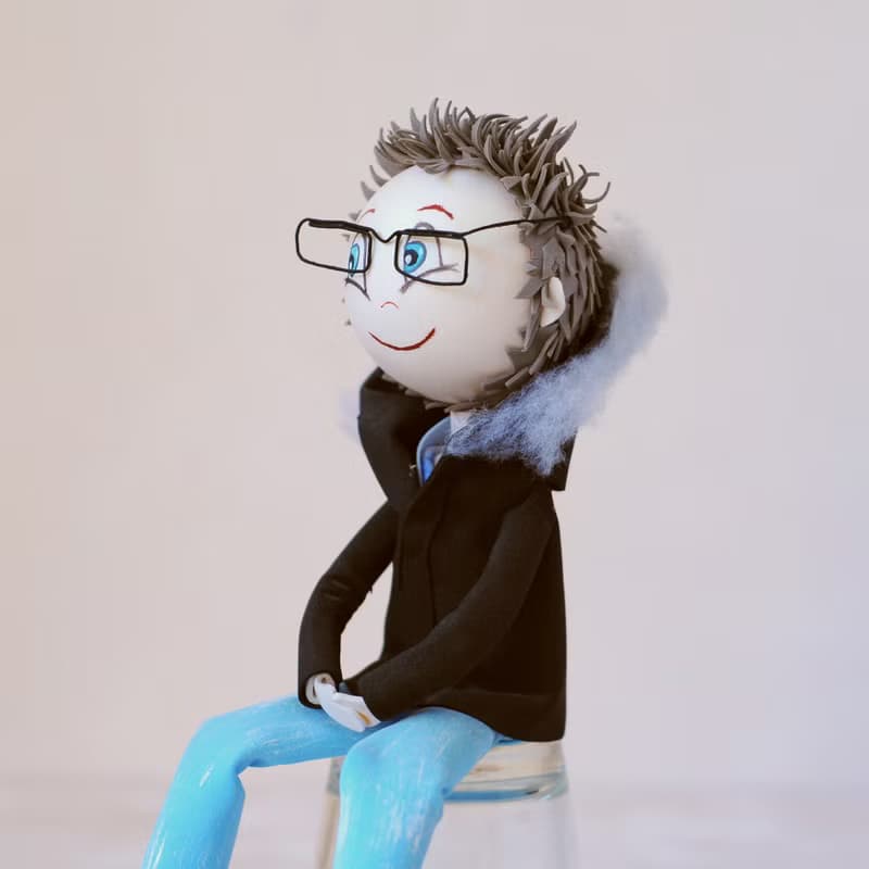 Custom portrait doll boy Handmade doll from photo Look a like doll Mini me doll