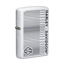 【ZIPPO官方旗艦店】哈雷戴維森簡約線條防風打火機 49465