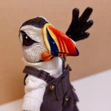 1:12 【海鸚Puffin】可動關節人型公仔