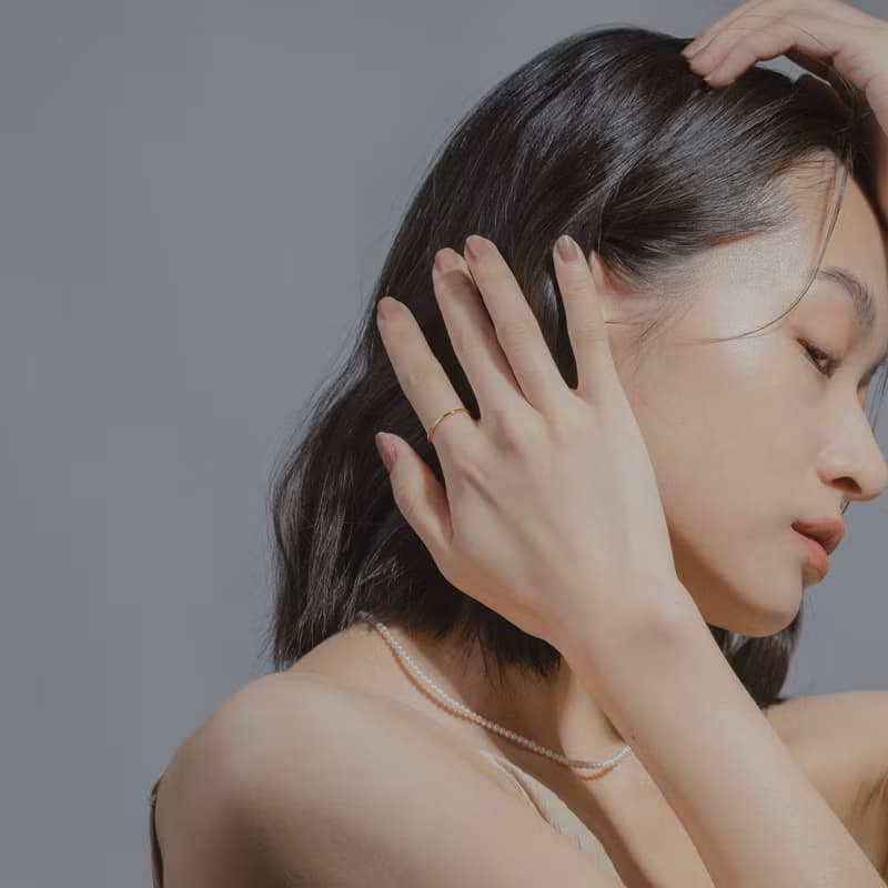 Forging mini 細細槌紋 925純銀戒指 兩色