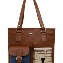 【高貴品味時尚】貓貓日落印花 多用途單肩包 側背包 斜背包 旅行