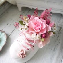 小公主.甜蜜粉.不凋花.乾燥花.生日.彌月最可愛的禮物.