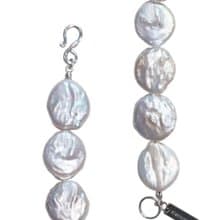 Flat Pearl Bracelet 041