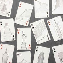 【英國Skyline】天空之城經典建築手繪撲克牌- 紐約