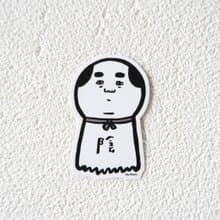 陰天娃娃 晴天娃娃 防水PVC貼紙