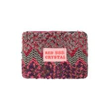 CRAYON WEAVING POUCH (plum)