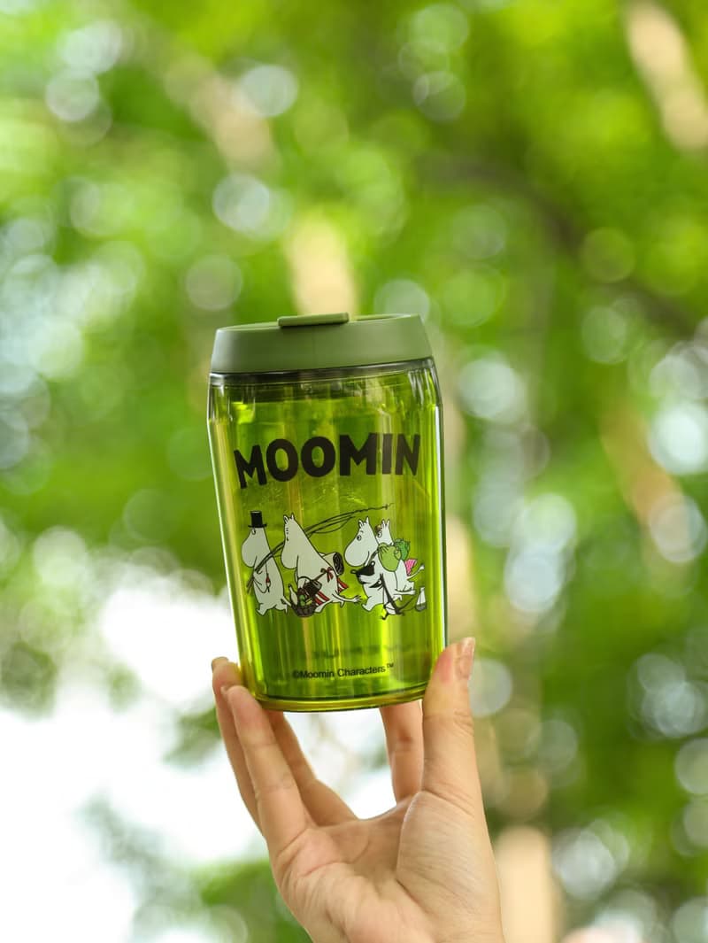 【Pinkoi x Moomin】限定350ml小美姆明 雙層隨行咖啡杯 可配吸管