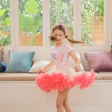 Camellia系列澎澎裙-白粉