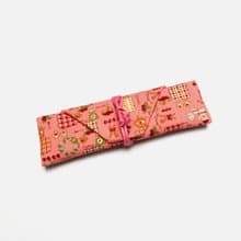 野餐餐具包/筆收納袋 餐具套 餐具袋 簡單 帆布 收納 環保 方便