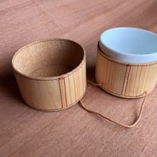 保護式 白磁煎茶杯組(含無印良品 白磁杯180ml)_精選純天然實木皮