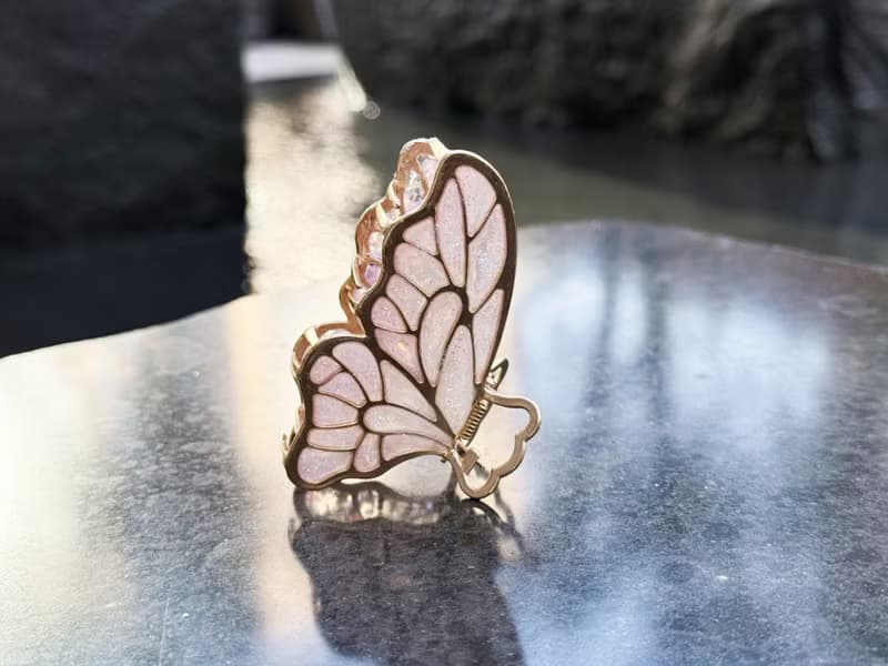 日系夢幻蝴蝶鯊魚夾 禮盒