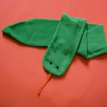 蛇蛇手工圍巾-訂製