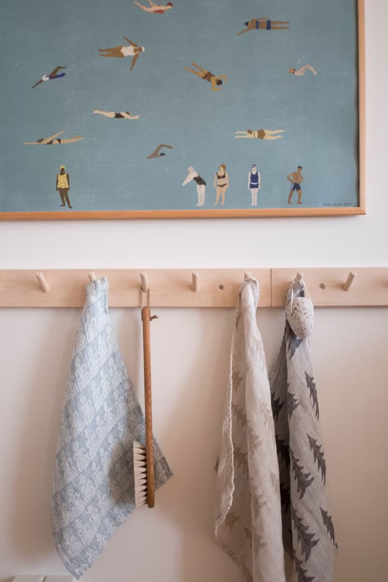 Elisabeth Dunker - 瑞典藝術家設計海報 SWIMMER POSTER