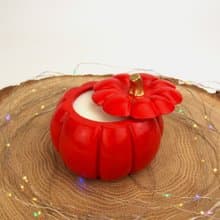 Red Candle Cute pumpkin candle Fall decorations Holiday candle Autumn gift