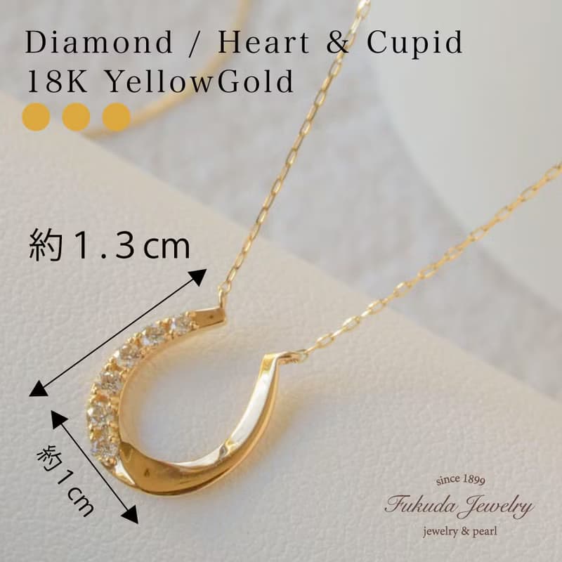 18K黃金 天然真鑽 鑽石項鍊 0.10carat 日本製造 日本直送