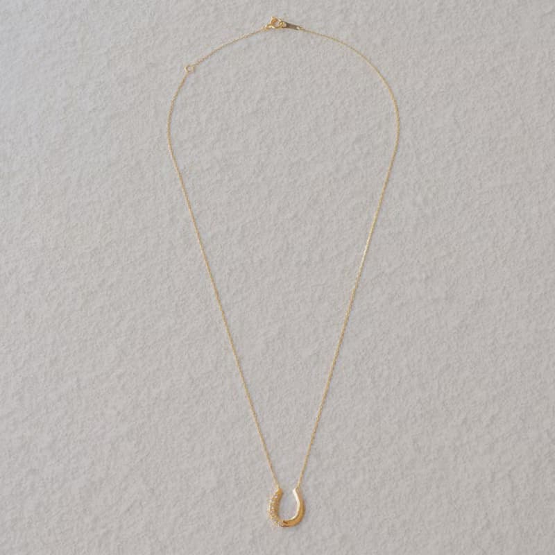 18K黃金 天然真鑽 鑽石項鍊 0.10carat 日本製造 日本直送