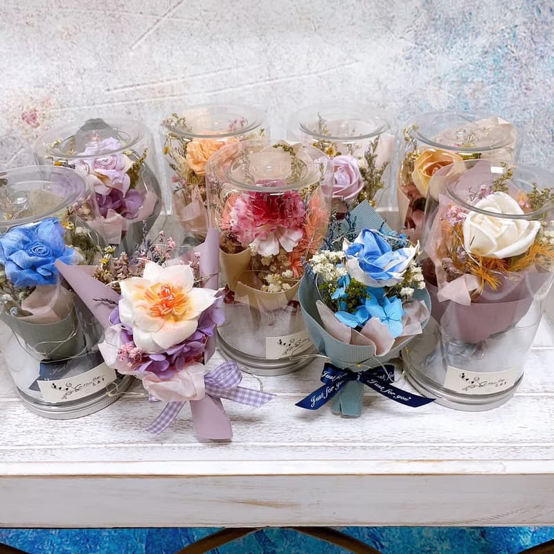 迷你擴香花束罐