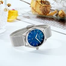 【MOONART】原創手錶 神話系列-致藍(經典)+ 珍珠貝藝術手錶