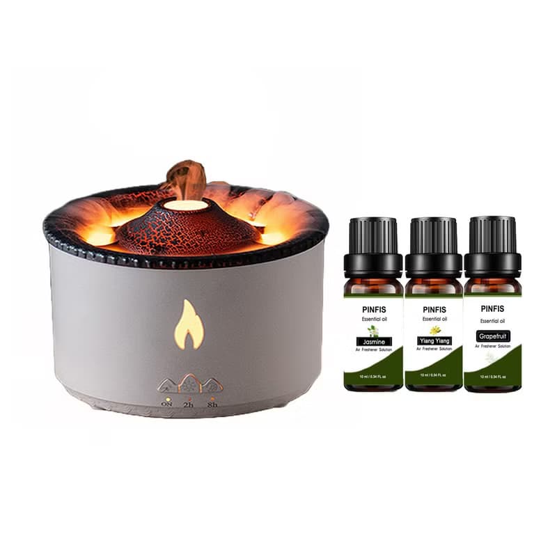 【品菲特PINFIS】火山煙圈精油香氛機(贈水性精油3瓶)