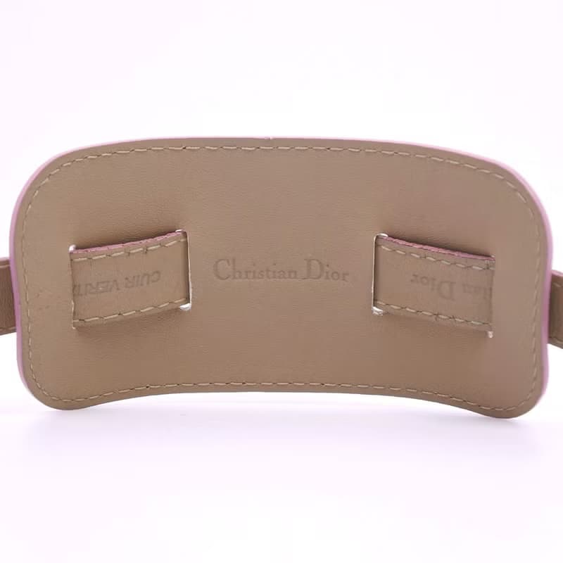 【日本直送】クリスチャンディオール Dior マリス 腕時計 D78-109 SS × レザー 白 クオーツ ホワイトシェル文字盤 レディース【中古】