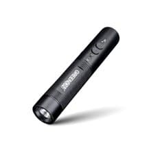 【GREENON】工規級USB電子哨手電筒-(GS368) 夜間行走防身 父親節